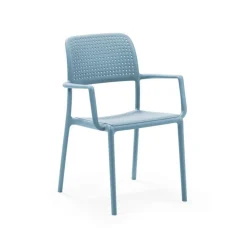Sedia Boreale con braccioli disponibile in 4 colori