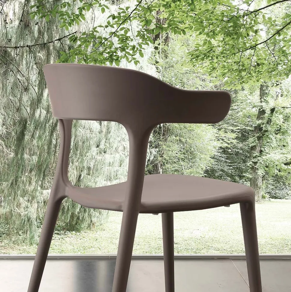 Sedia Brera in Polipropilene disponibile in 6 colori
