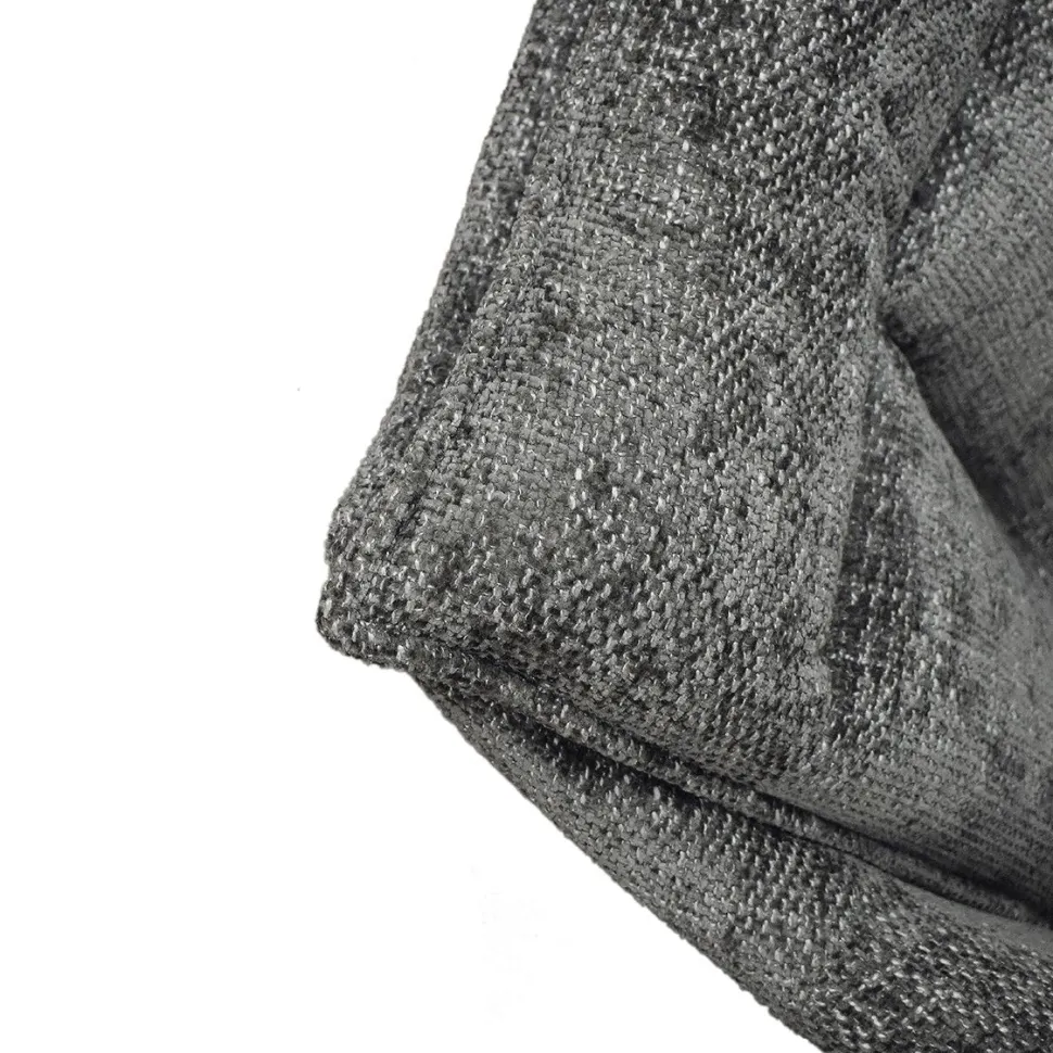 Sedia con braccioli imbottita in tessuto Alfred disponibile in 2 colori