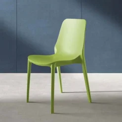 Sedia con struttura e seduta in tecnopolimero Genziana