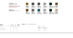 Sedia con struttura in legno e seduta imbottita Lugano disponibile in 6 colori