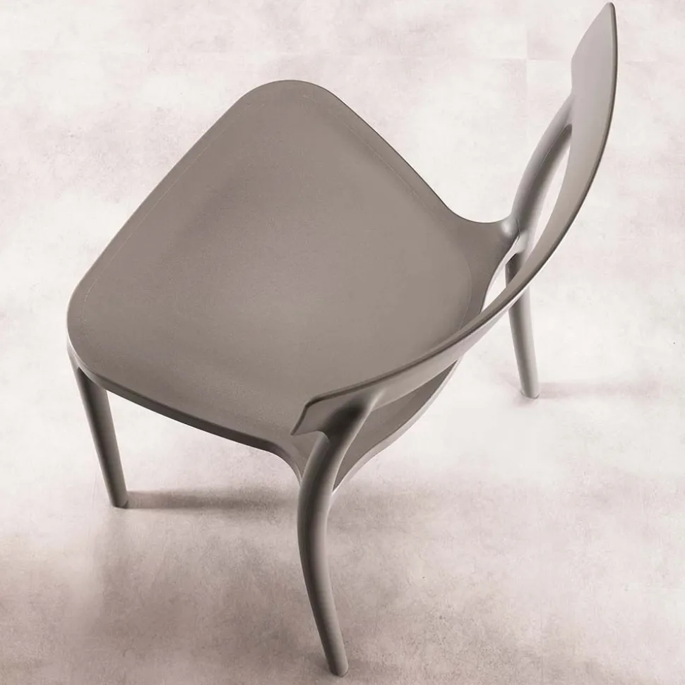 Sedia Corsocomo in Polipropilene disponibile in 6 colori