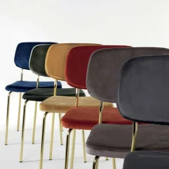 Sedia Ginger disponibile in 6 colorazioni