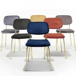 Sedia Ginger disponibile in 6 colorazioni