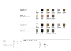 Sedia imbottita e rivestita in tessuto Glamour disponibile in vari colori