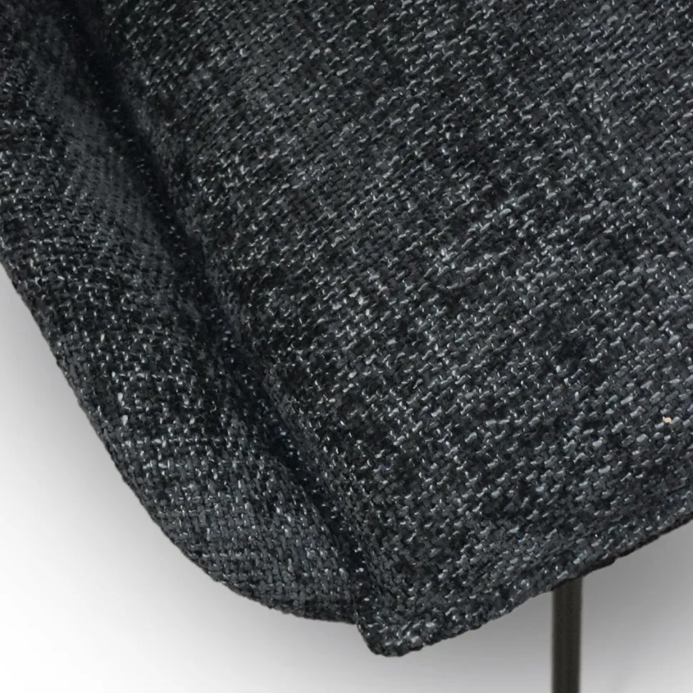 Sedia imbottita in tessuto Alfred disponibile in 2 colori