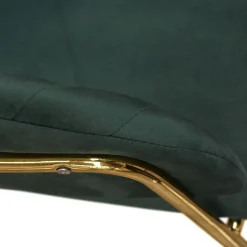 Sedia imbottita in velluto Pam disponibile in 3 colori