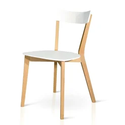 Sedia in legno Bepi disponibile in 2 colori