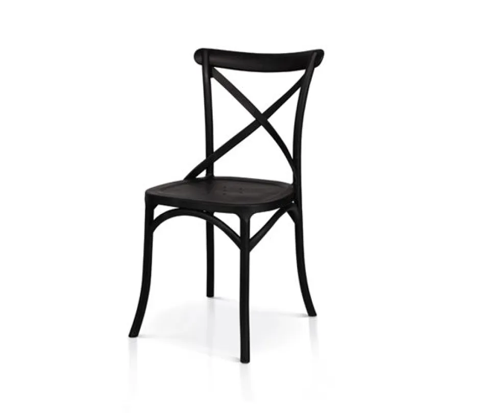 Sedia in polipropilene Doroty disponibile in 3 colori