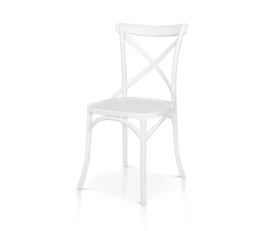 Sedia in polipropilene Doroty disponibile in 3 colori