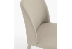 Sedia interamente rivestita in tessuto Vienna disponibile in 6 colori