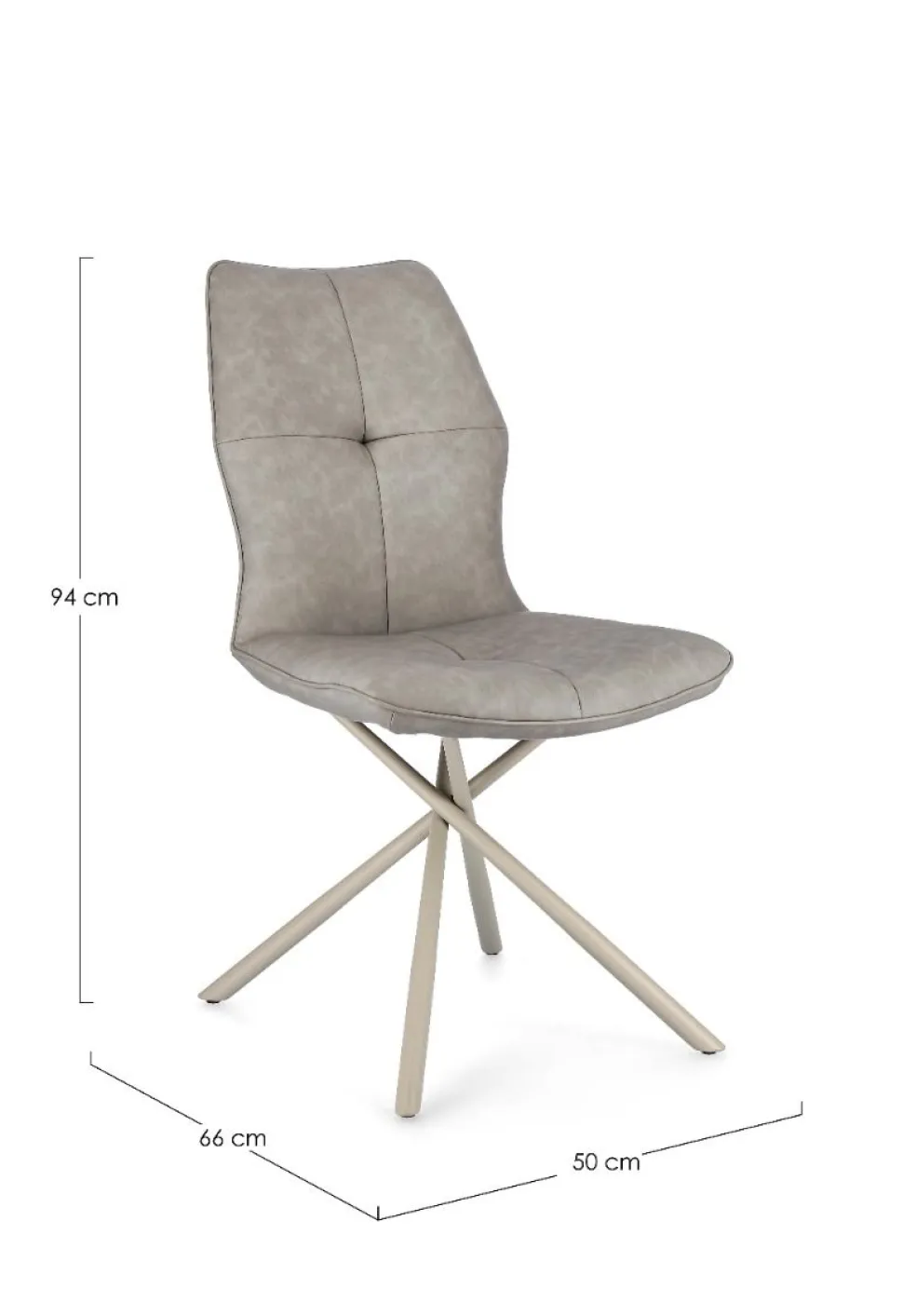 Sedia Kepler disponibile in 2 colori