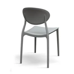 Sedia Teo in polipropilene disponibile in 3 colori