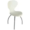 Sedia Timoty in Pvc in finitura Bianco