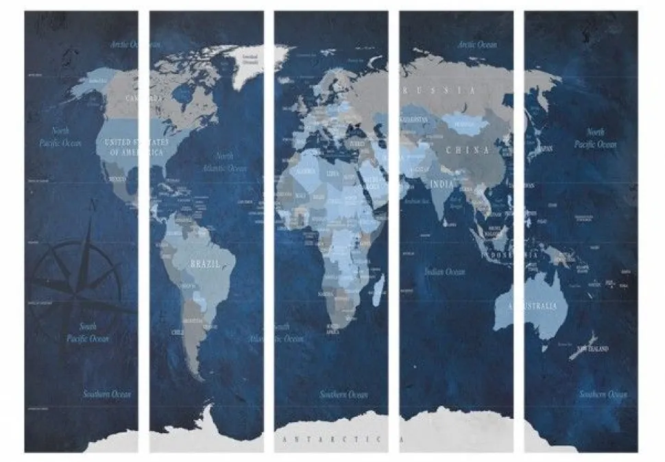 Separè Blu Map