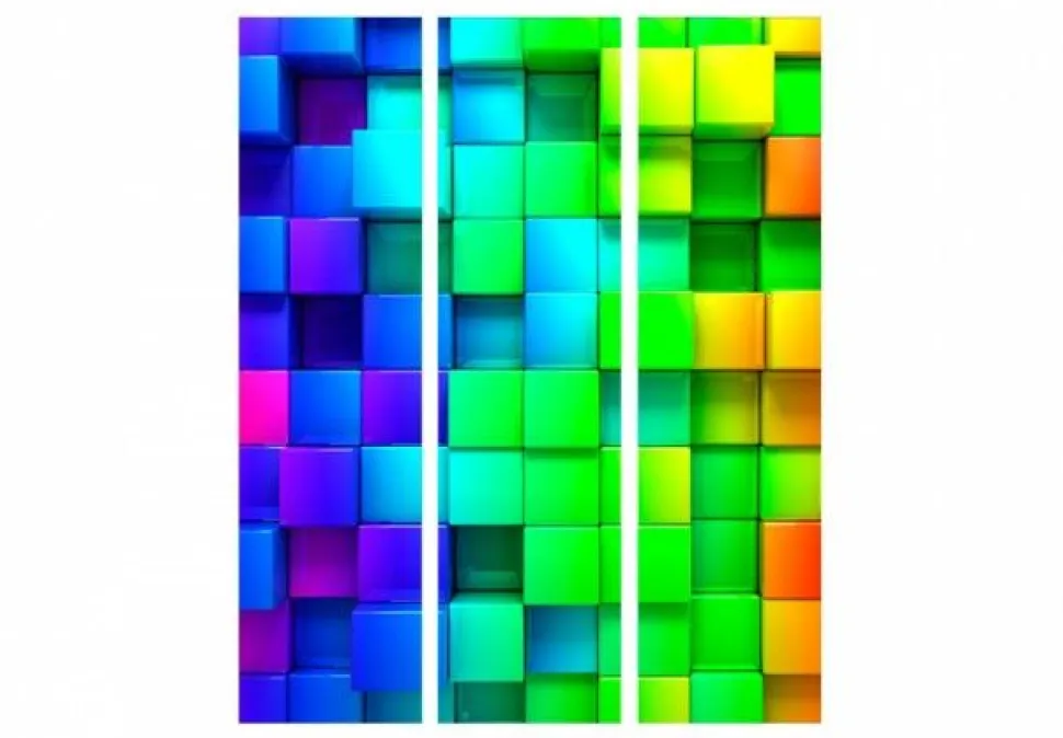 Separè Cubos de Colores 2