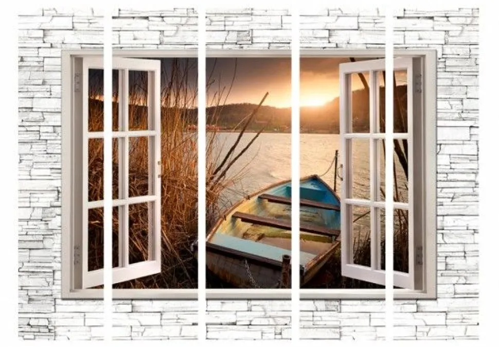 Separè Lake Window
