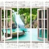 Separè Waterfall Window