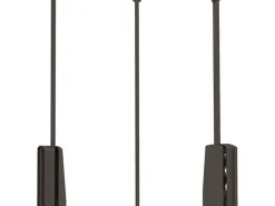Servetto appendiabiti per armadio telescopico Hang, in acciaio Verniciato disponibile in 4 colori e 3 misure