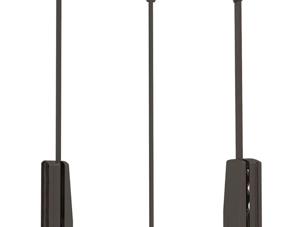 Servetto appendiabiti per armadio telescopico Hang, in acciaio Verniciato disponibile in 4 colori e 3 misure