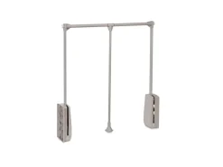 Servetto appendiabiti per armadio telescopico Hang, in acciaio Verniciato disponibile in 4 colori e 3 misure