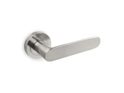 Set di maniglie per porte interne Bunbury con rosetta D.50mm in Alluminio disponibile in 2 colori