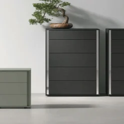 Settimino a 5 cassetti con gola laterale Odessa disponibile in vari colori