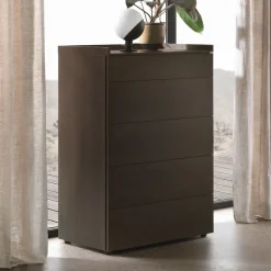 Settimino a 5 cassetti con top a vassoio Calipso disponibile in vari colori