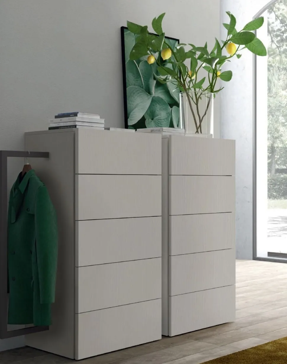 Settimino con 5 cassetti modello Kim Linea Lotto disponibile in 16 colori