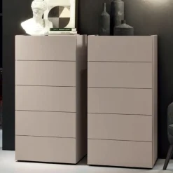 Settimino con 5 cassetti modello Alex Linea Lotto disponibile in 16 colori