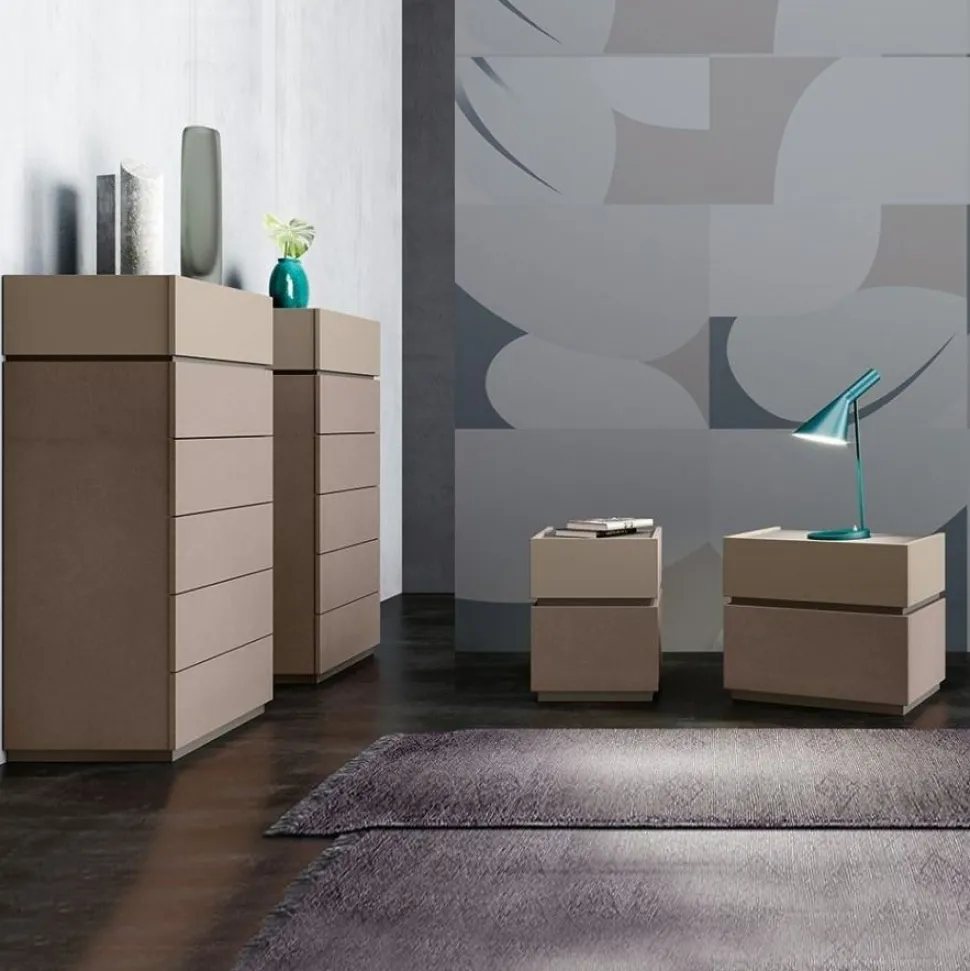 Settimino moderno 6 cassetti senza maniglie Idea disponibile in vari colori
