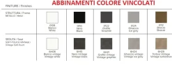 Sgabello fisso con seduta imbottita e rivestita in tessuto Zara disponibile in 6 colori