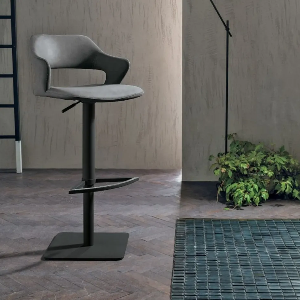 Sgabello regolabile in altezza Seattle disponibile in vari colori