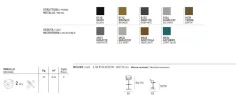 Sgabello regolabile in altezza Seattle disponibile in vari colori