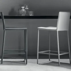 Sgabello Vanity in Similcuoio PVC