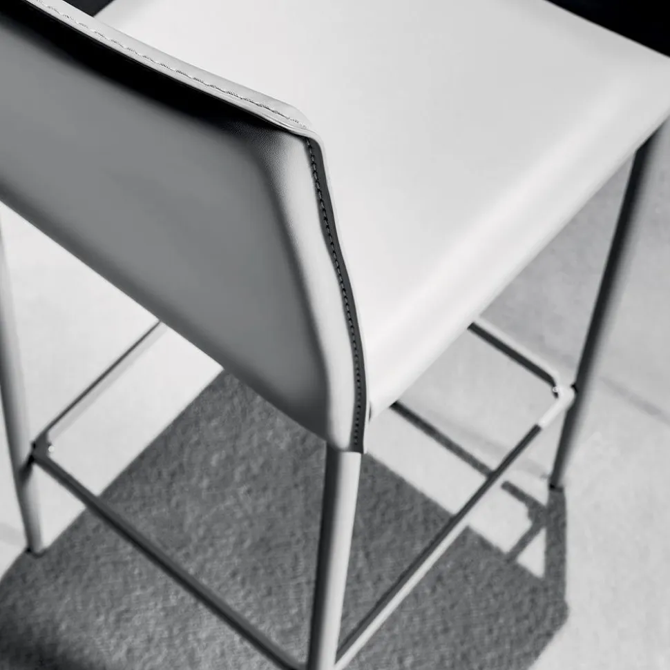 Sgabello Vanity in Similcuoio PVC