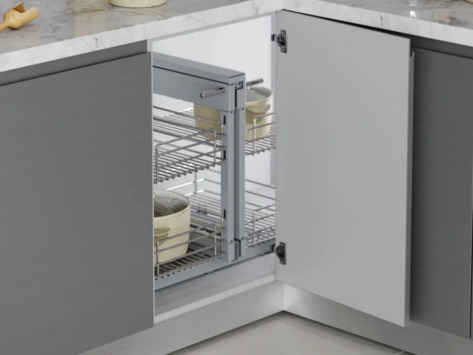 Sistema angolare estraibile per mobile da cucina Suprastar