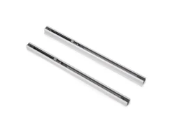 Sistema per ante scorrevoli sospese in legno con chiusura soft
