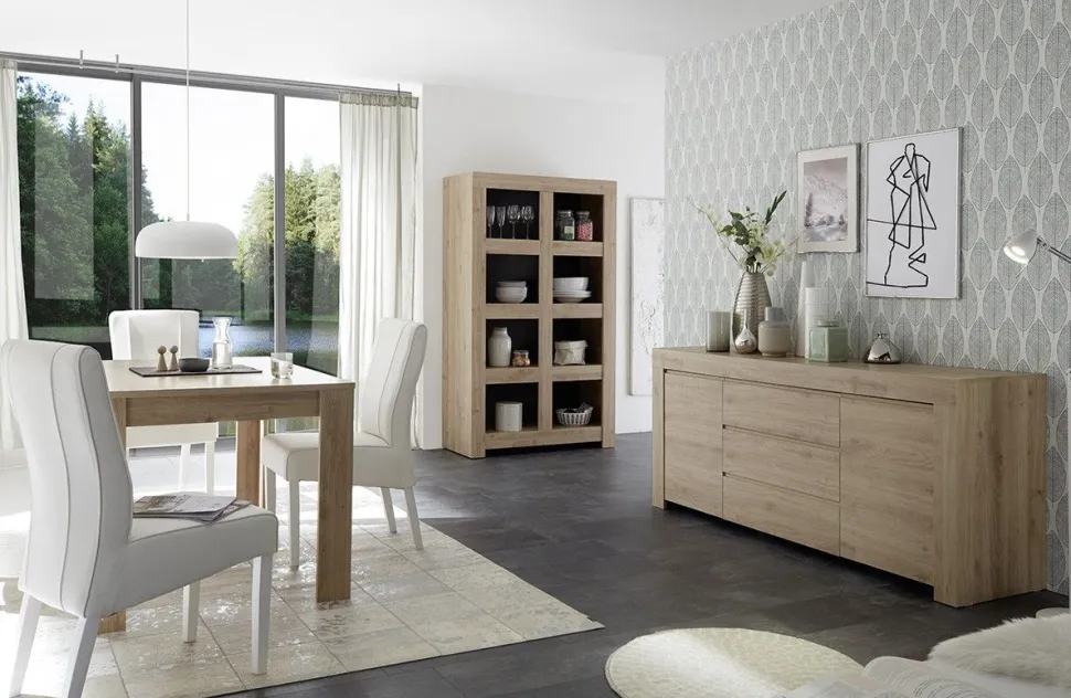 Soggiorno Anter II linea Clear in Rovere Cadiz