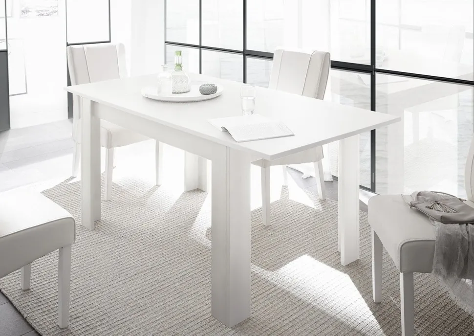 Soggiorno Anter linea Clear in Bianco Opaco