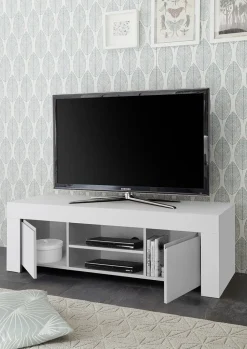 Soggiorno Arman linea Clear in Bianco Opaco