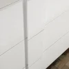 Soggiorno Claudia linea Sax in finitura Bianco Lucido