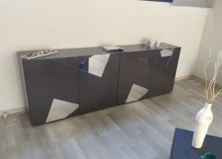 Soggiorno Cod linea Gamma in Grigio Lucido