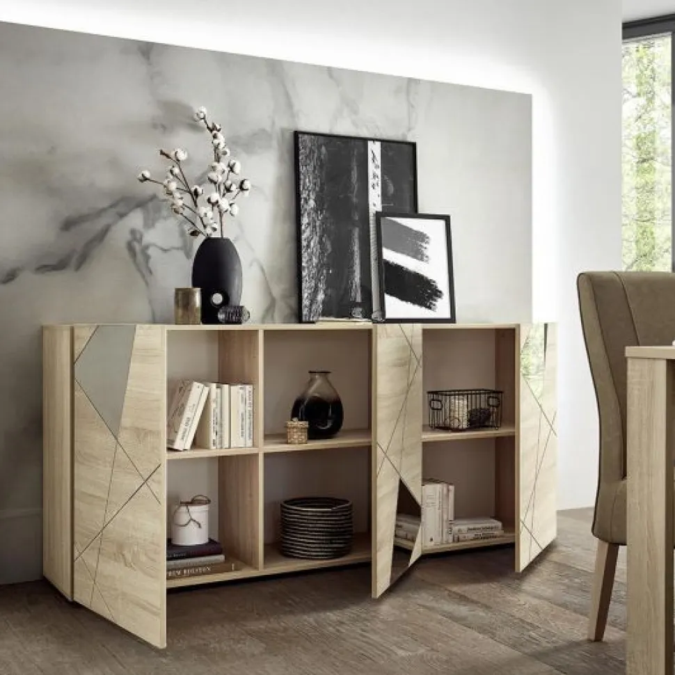 Soggiorno Cod linea Gamma in Rovere