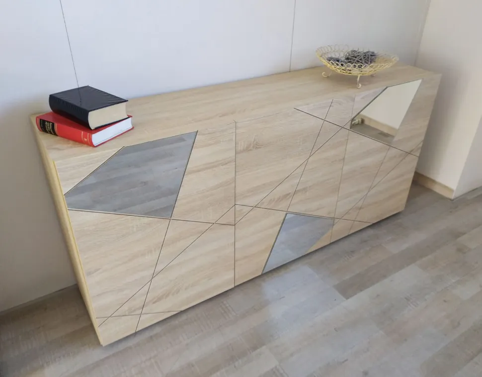 Soggiorno Cod linea Gamma in Rovere