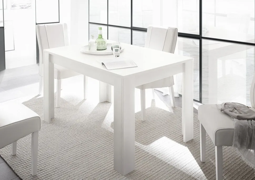 Soggiorno Coline linea Clear in Bianco Opaco