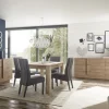 Soggiorno Fabrizio linea Sax in finitura Rovere Mercure