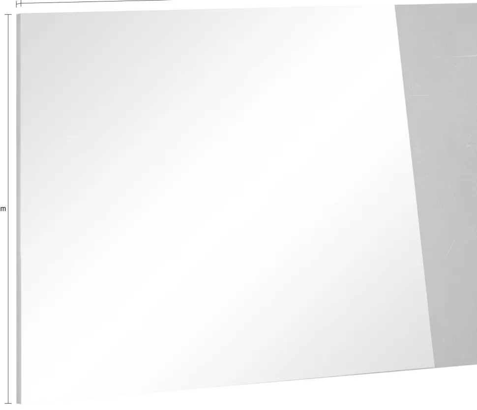 Specchiera da ingresso linea Virgola finitura Ardesia