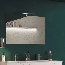 Specchiera Rettangolare con Led integrato disponibilie in 4 misure