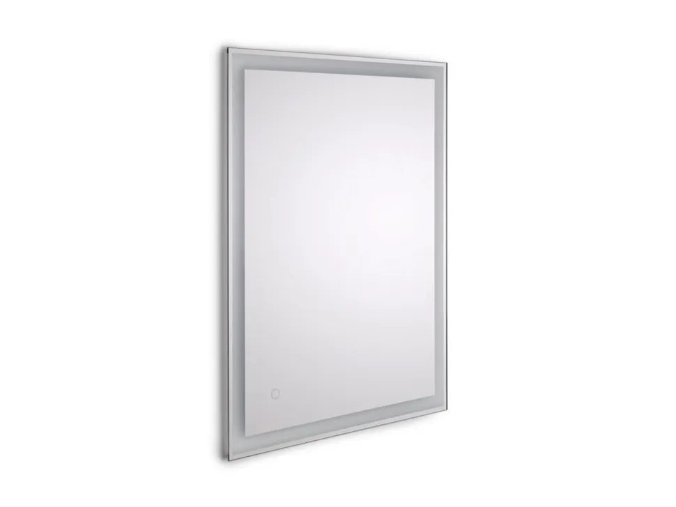 Specchio da bagno Heracles con illuminazione LED frontale e decorativa